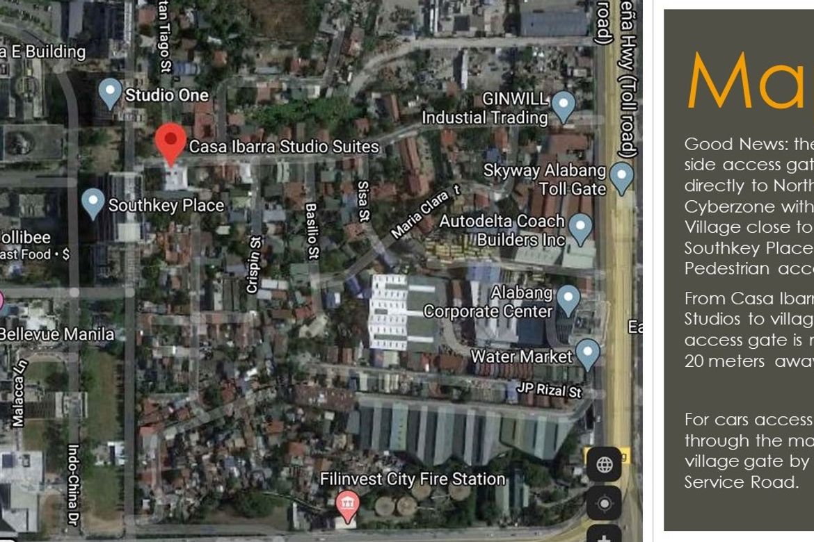 1 Bedroom Apartment for Rent in Alabang, Muntinlupa, Metro Manila photo 2