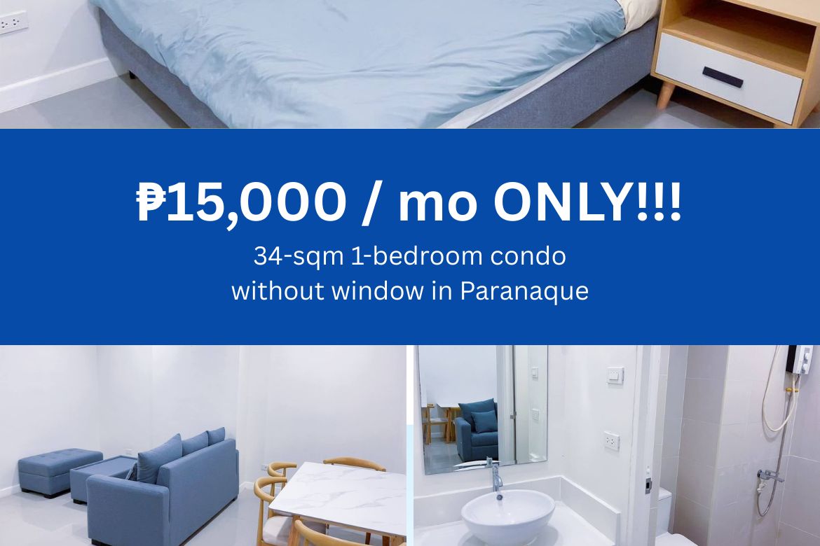 1 Bedroom Condo for Rent in Don Galo, Parañaque, Metro Manila