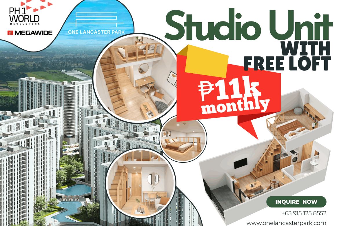 1 Bedroom Condo for Sale in Alapan II-B, Imus, Cavite