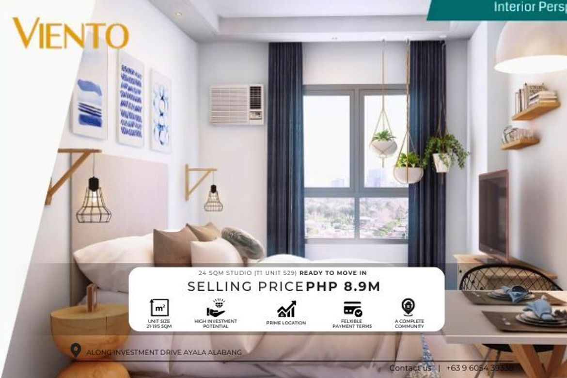 1 Bedroom Condo for Sale in Almanza Dos, Las Piñas, Metro Manila