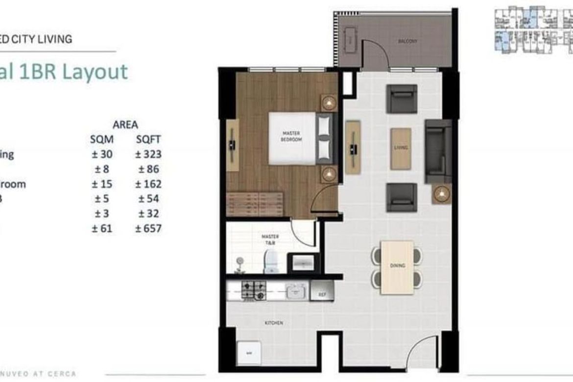 1 Bedroom Condo for Sale in Almanza Dos, Las Piñas, Metro Manila – photo 8