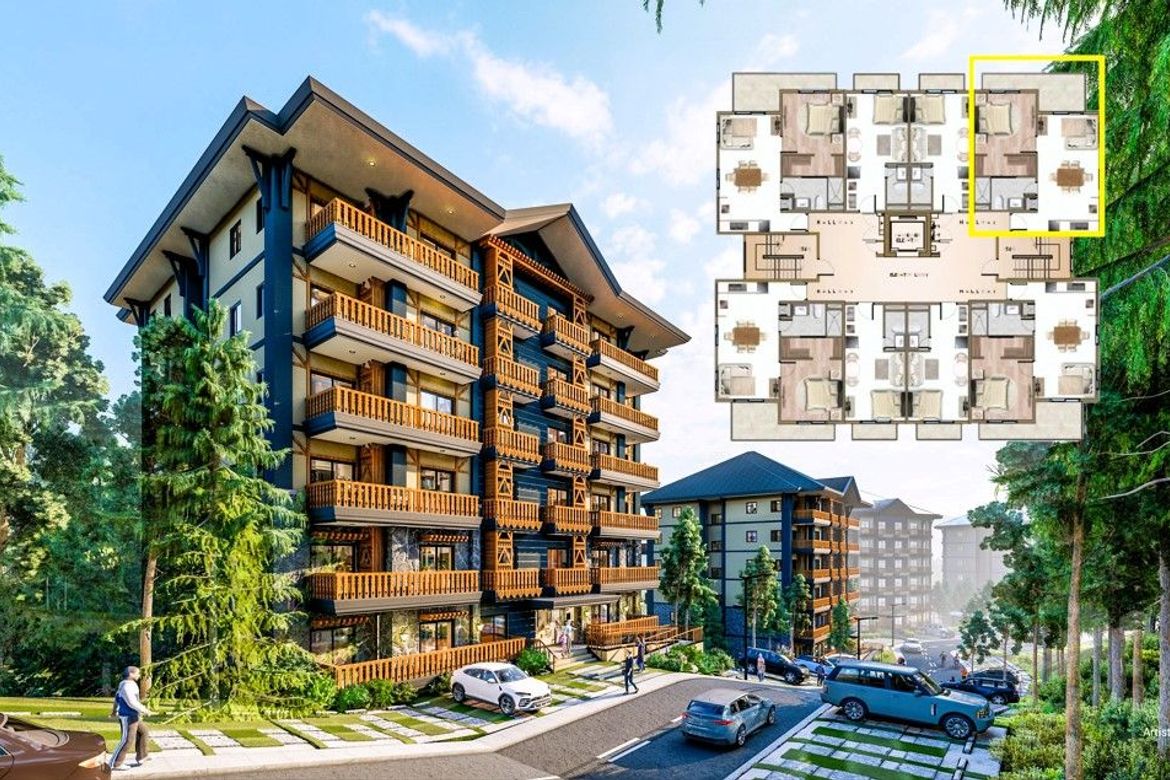 1 Bedroom Condo for Sale in Alpine Villas, Iruhin South, Tagaytay, Cavite