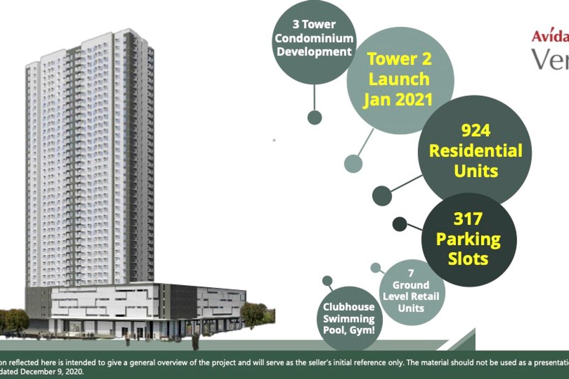 1 Bedroom Condo for Sale in Avida Towers Verge, Highway Hills, Mandaluyong, Metro Manila near MRT-3 Boni