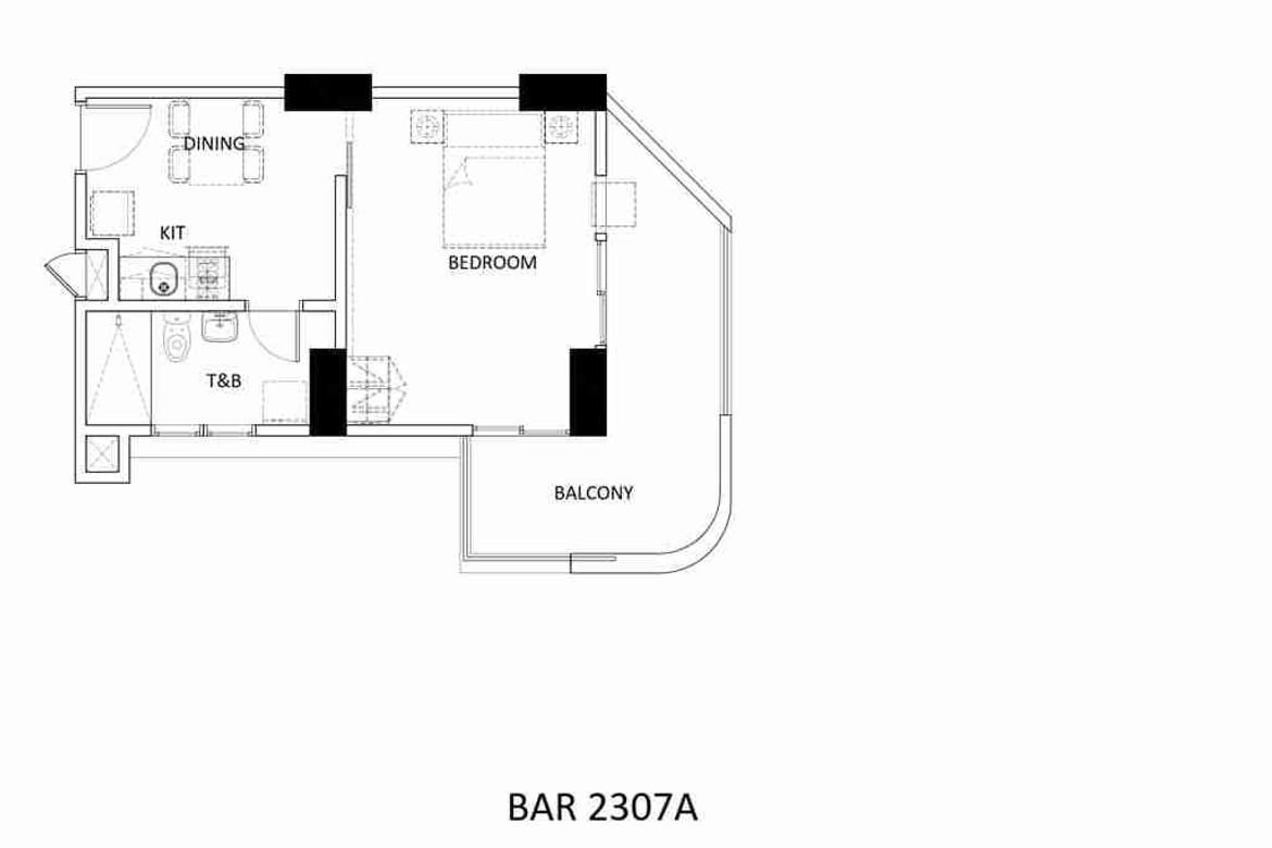1 Bedroom Condo for Sale in Azure North Pampanga, San Jose, San Fernando, Pampanga