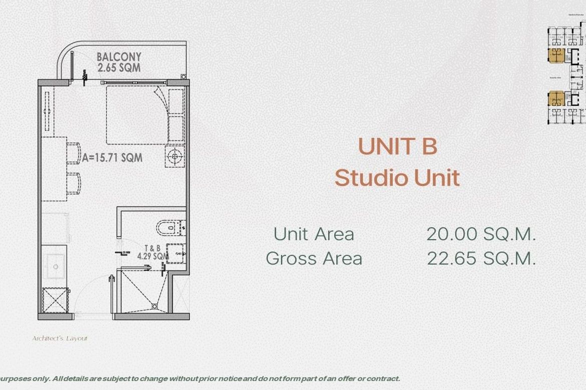 1 Bedroom Condo for Sale in Bagumbayan, Quezon City, Metro Manila – photo 8