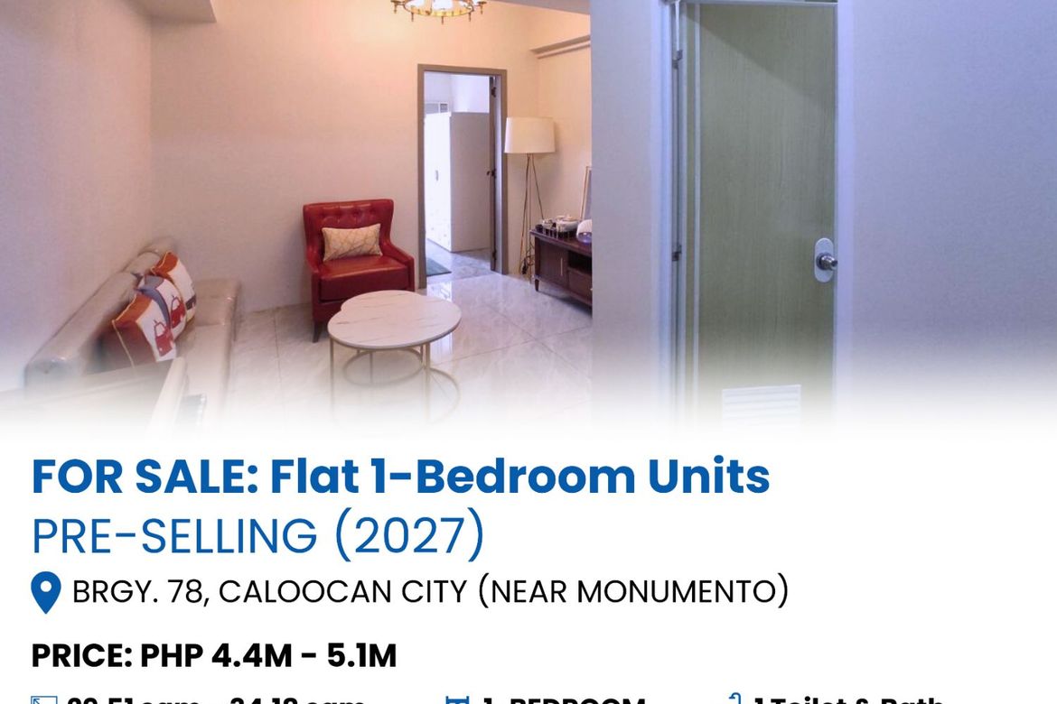 1 Bedroom Condo for Sale in Barangay 78, Caloocan, Metro Manila near LRT-1 Monumento – photo 2