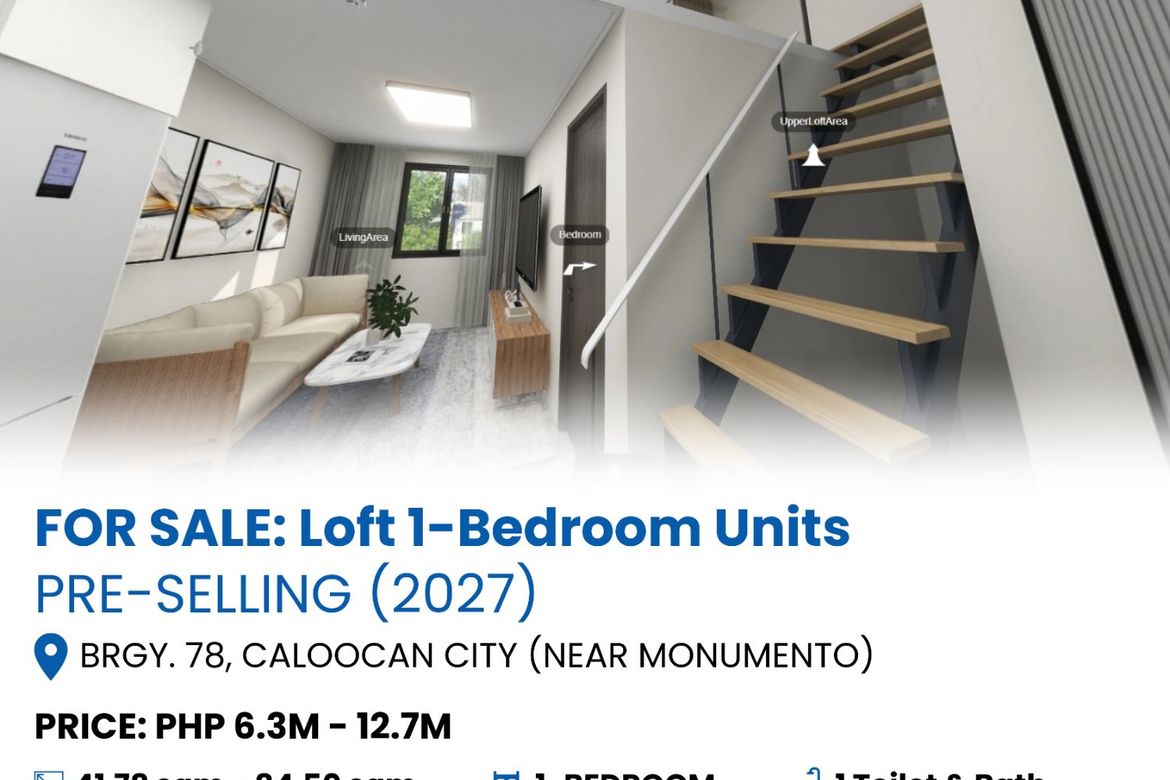 1 Bedroom Condo for Sale in Barangay 78, Caloocan, Metro Manila near LRT-1 Monumento – photo 6