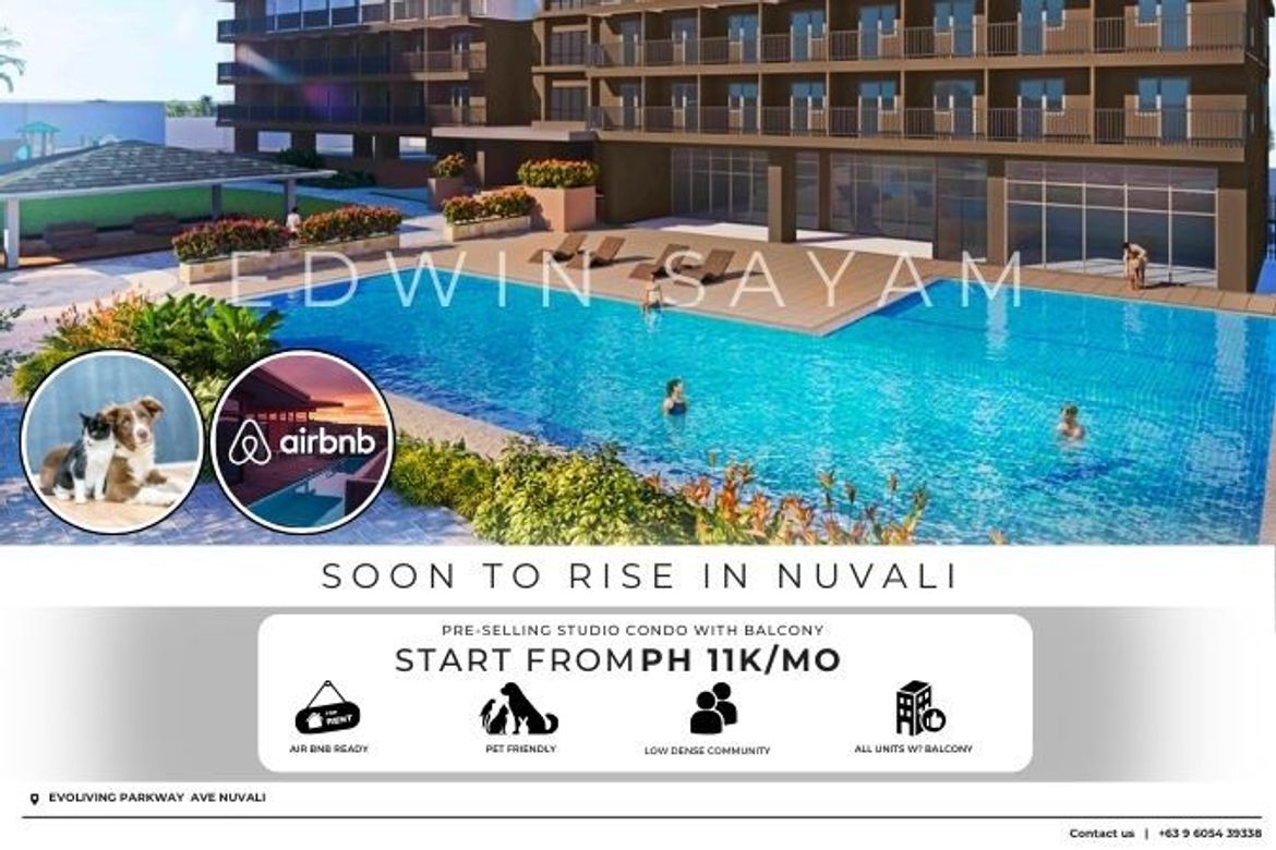 1 Bedroom Condo for Sale in Canlubang, Calamba, Laguna