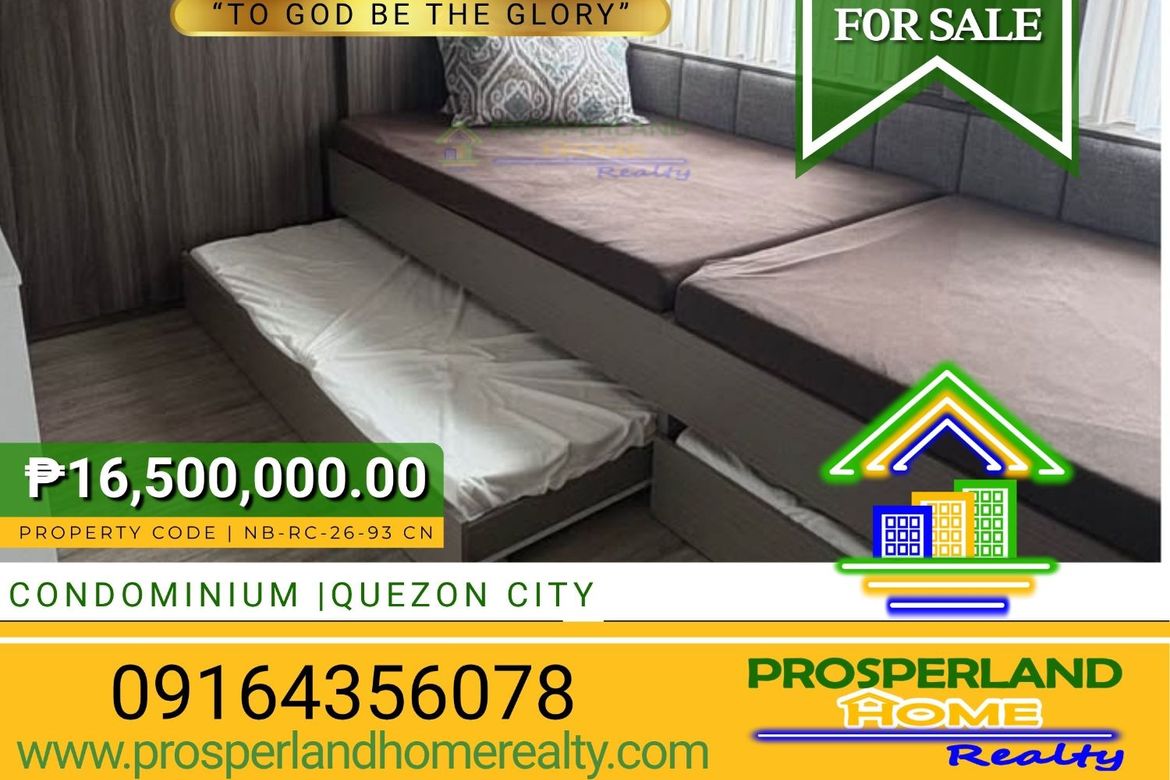 1 Bedroom Condo for Sale in Central, Quezon City, Metro Manila