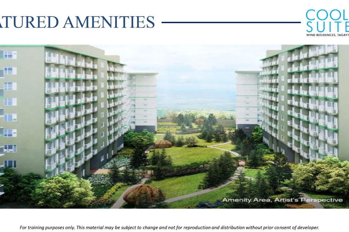 1 Bedroom Condo for Sale in Cool Suites at Wind Residences, Maharlika West, Tagaytay, Cavite – photo 8