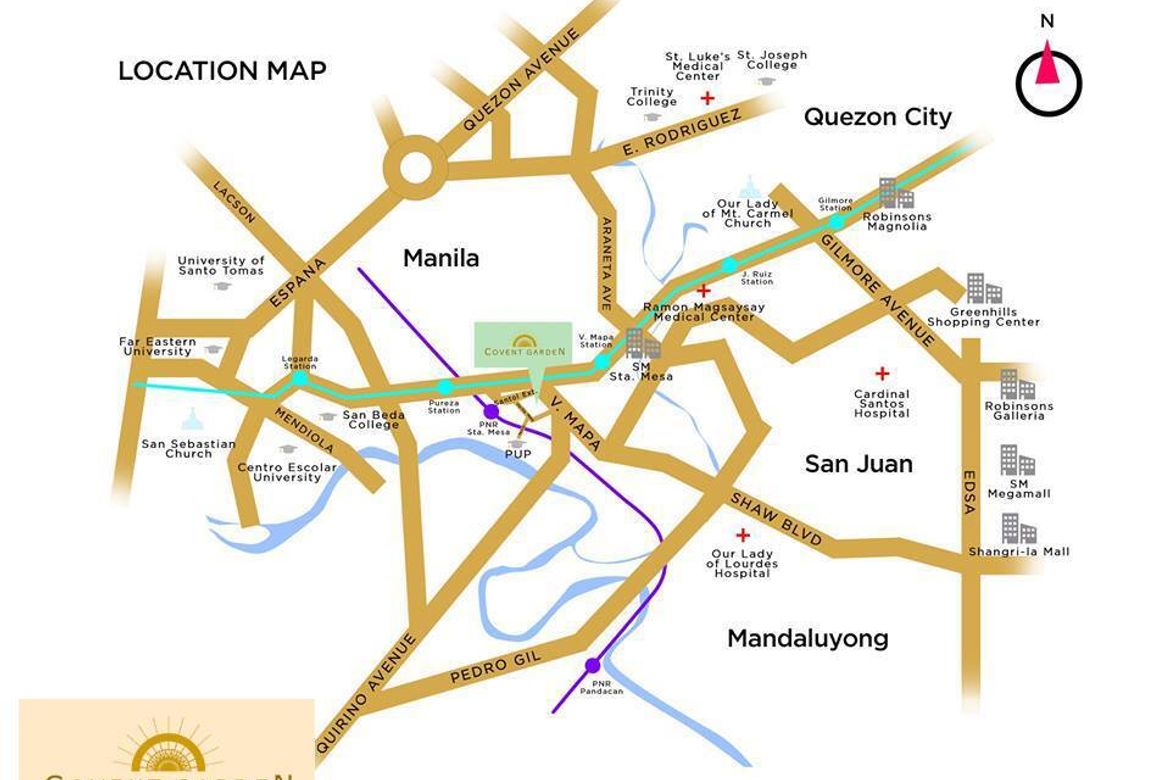1 Bedroom Condo for Sale in COVENT GARDEN, Santa Mesa, Manila, Metro Manila near LRT-2 V. Mapa – photo 2