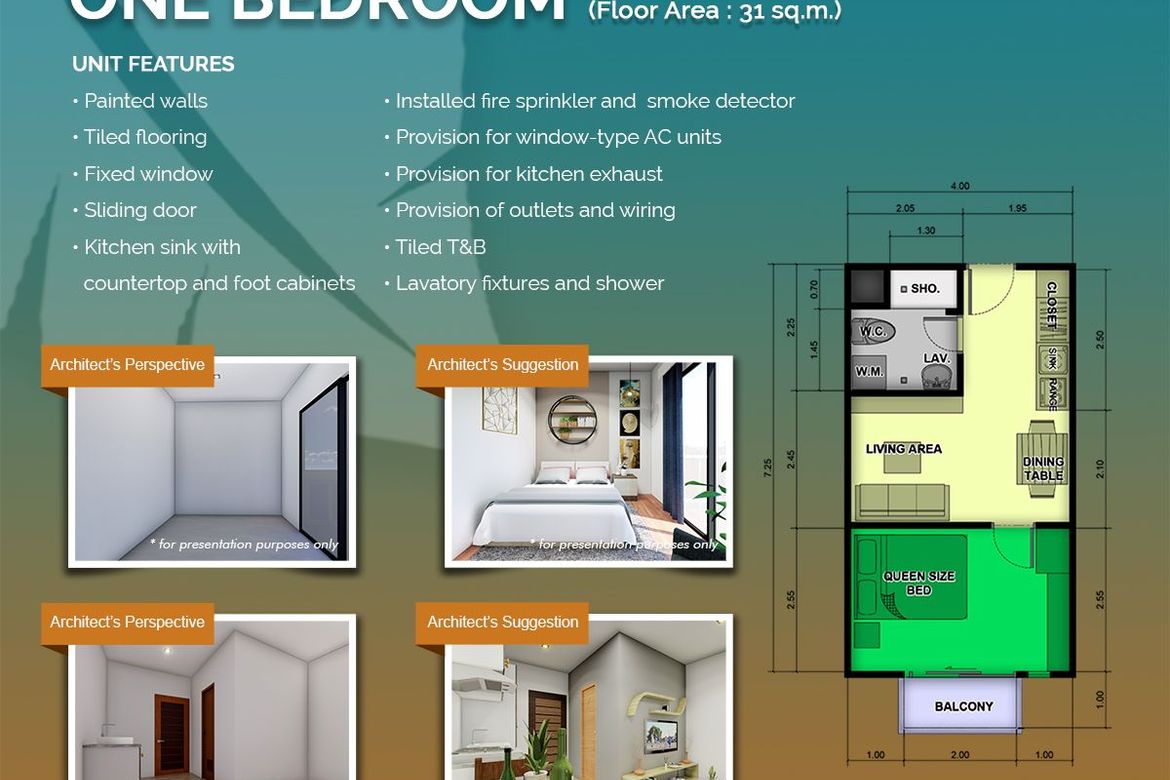 1 Bedroom Condo for Sale in Dao, Dauis, Bohol – photo 5