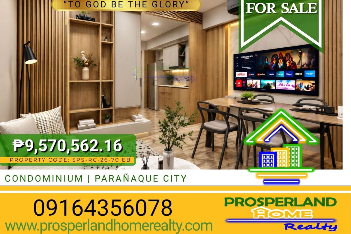 1 Bedroom Condo for Sale in Don Bosco, Parañaque, Metro Manila