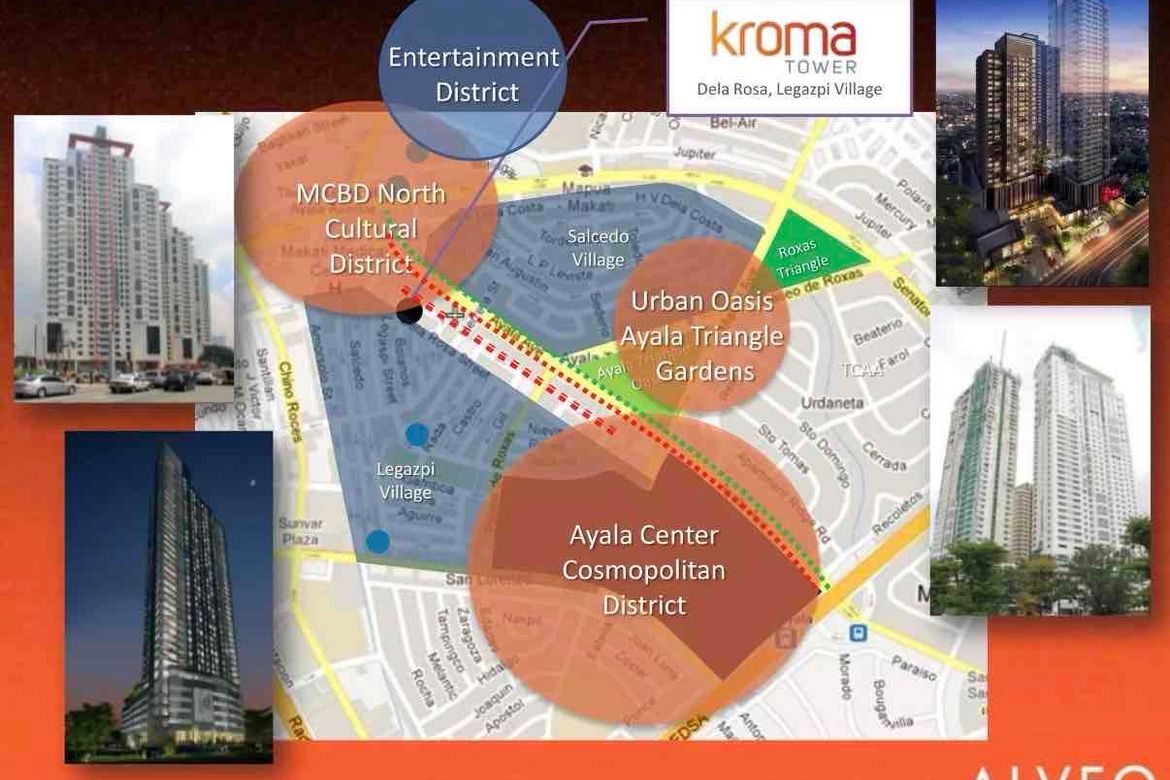 1 Bedroom Condo for Sale in Kroma Tower, San Lorenzo, Makati City – photo 2