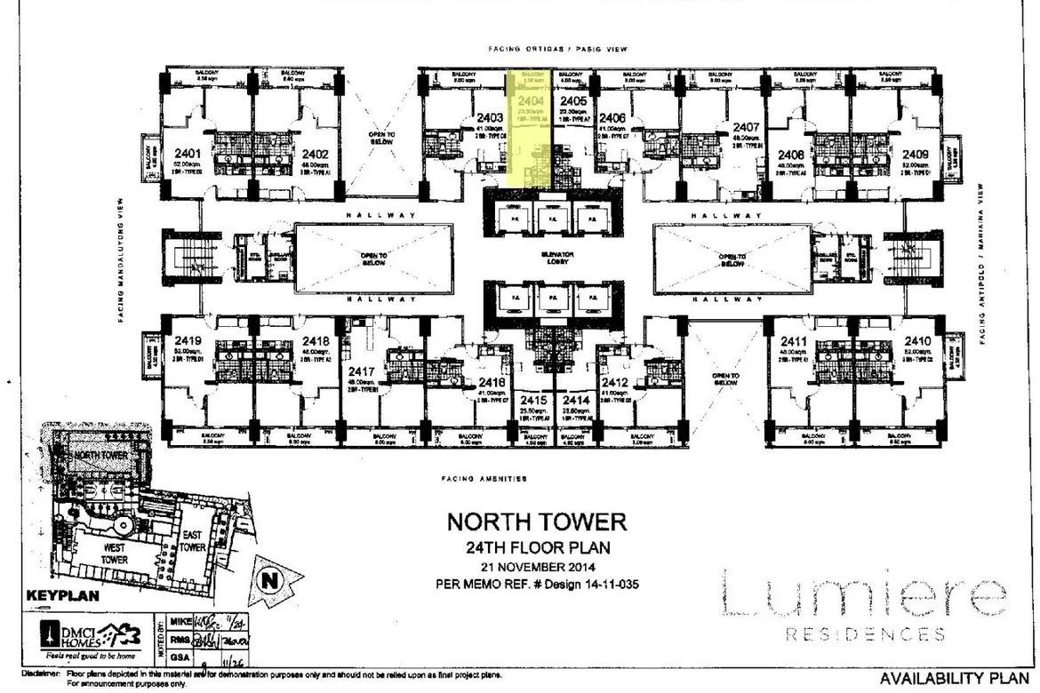 1 Bedroom Condo for Sale in Lumiere Residences, Bagong Ilog, Pasig, Metro Manila – photo 8