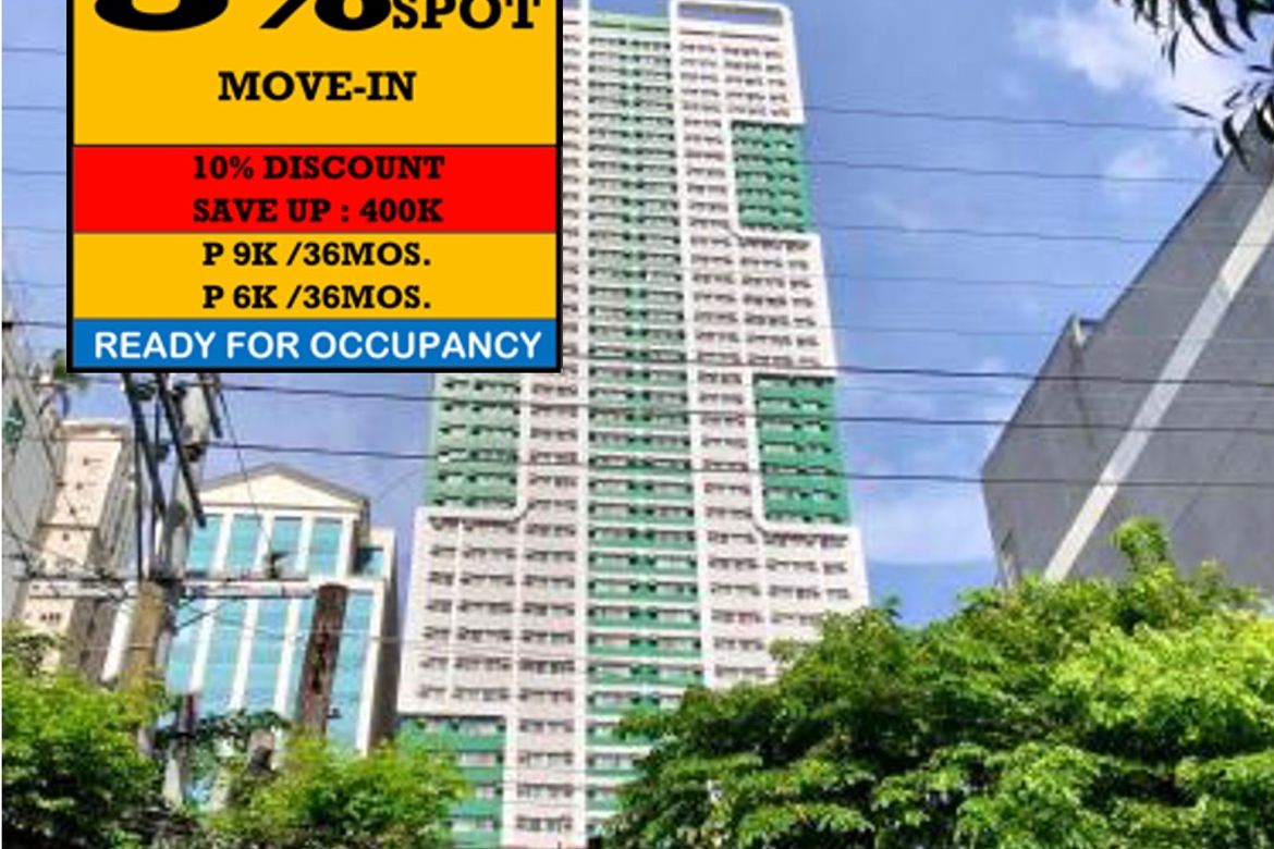 1 Bedroom Condo for Sale in Malate, Manila, Metro Manila near LRT-1 Vito Cruz