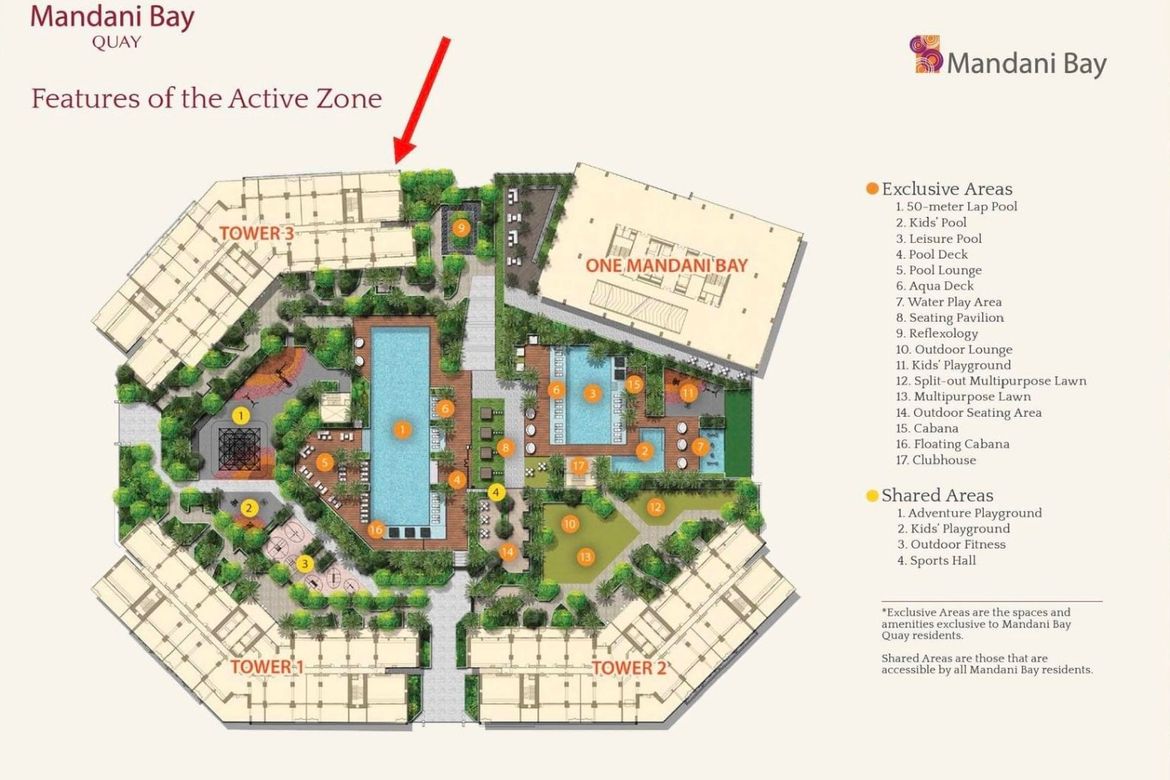 1 Bedroom Condo for Sale in Mandani Bay Suites, Tipolo, Mandaue, Cebu – photo 2