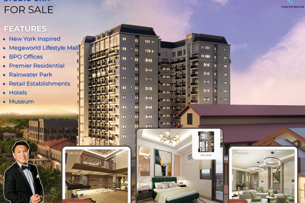 1 Bedroom Condo for Sale in Montrose Parkview, Santo Niño, San Fernando, Pampanga