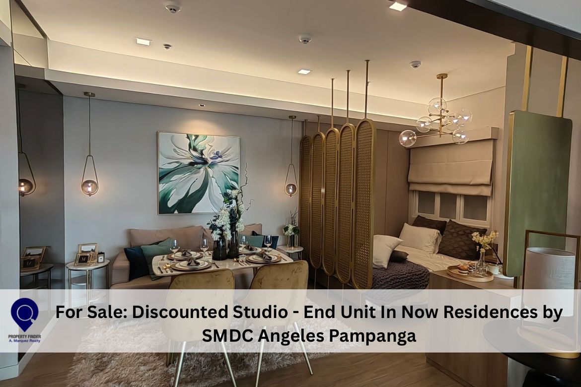 1 Bedroom Condo for Sale in Now Residences, Pampang, Angeles, Pampanga