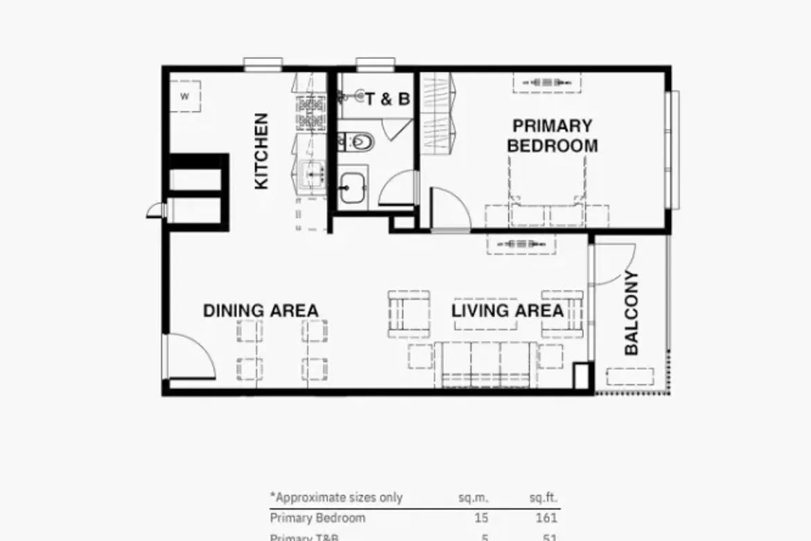 1 Bedroom Condo for Sale in Park East Place, BGC, Taguig – photo 5