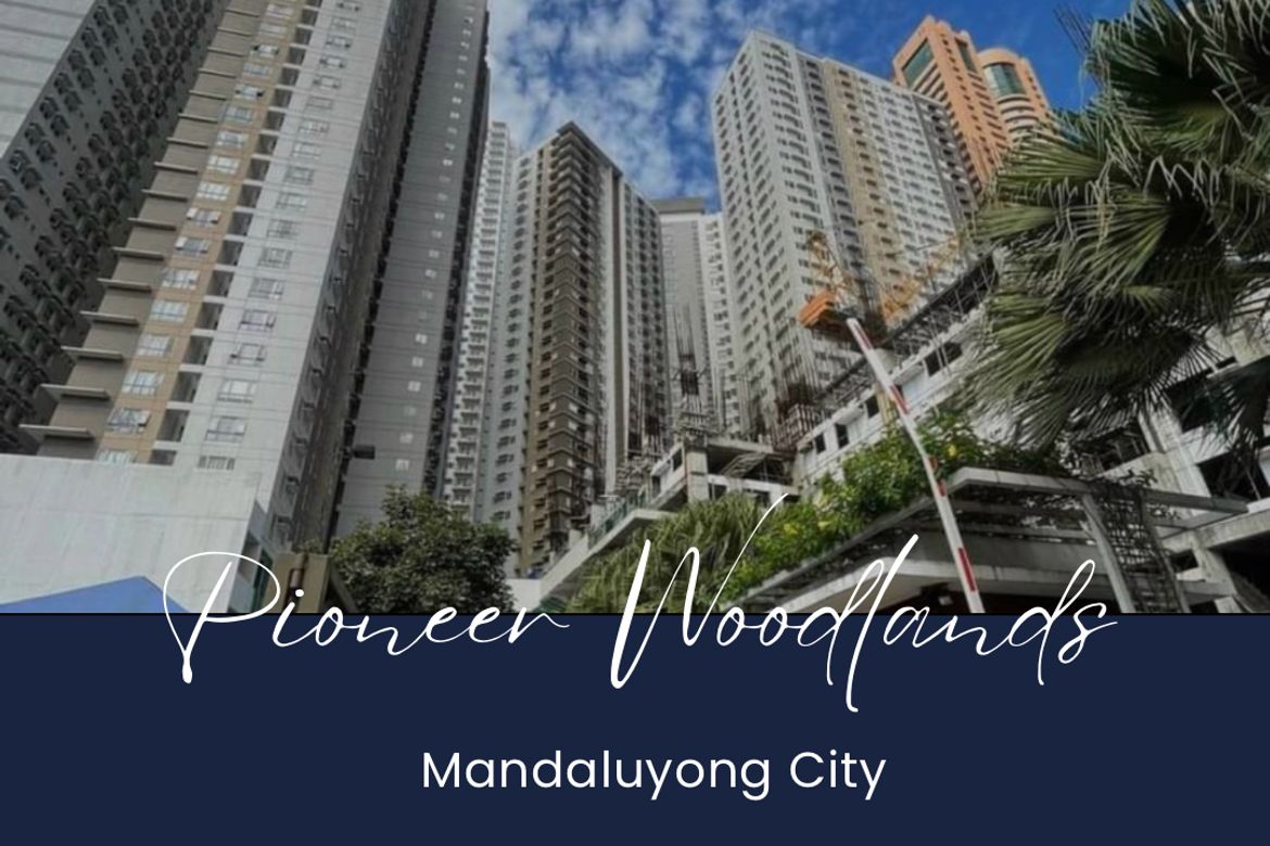 1 Bedroom Condo for Sale in Pioneer Woodlands, Barangka Ilaya, Mandaluyong, Metro Manila near MRT-3 Boni