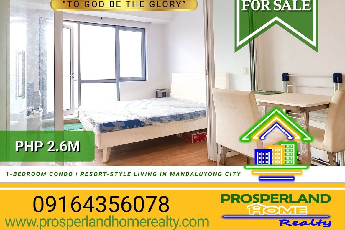 1 Bedroom Condo for Sale in Plainview, Mandaluyong, Metro Manila near MRT-3 Boni