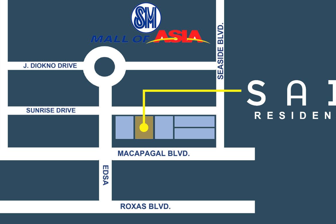 1 Bedroom Condo for Sale in Sail Residences, Barangay 76, Pasay, Metro Manila near LRT-1 EDSA – photo 2