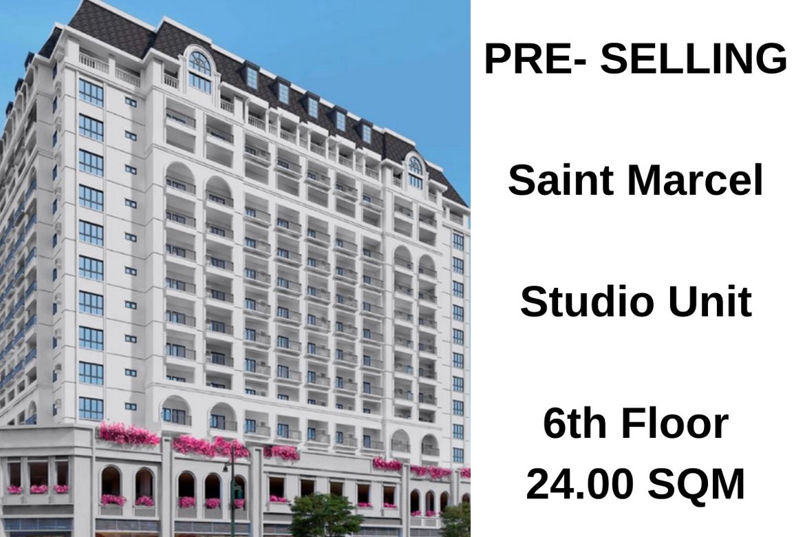 1 Bedroom Condo for Sale in Saint Marcel Residences, Santo Niño, San Fernando, Pampanga