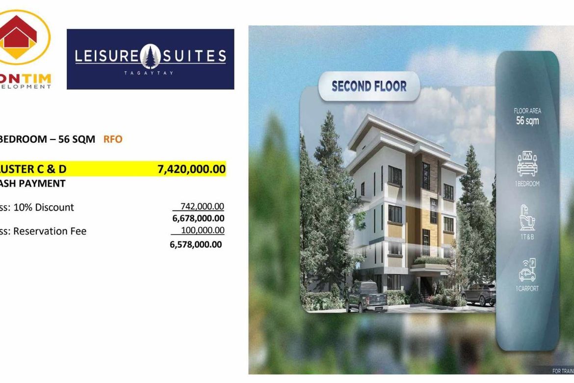 1 Bedroom Condo for Sale in San Jose, Tagaytay, Cavite – photo 5