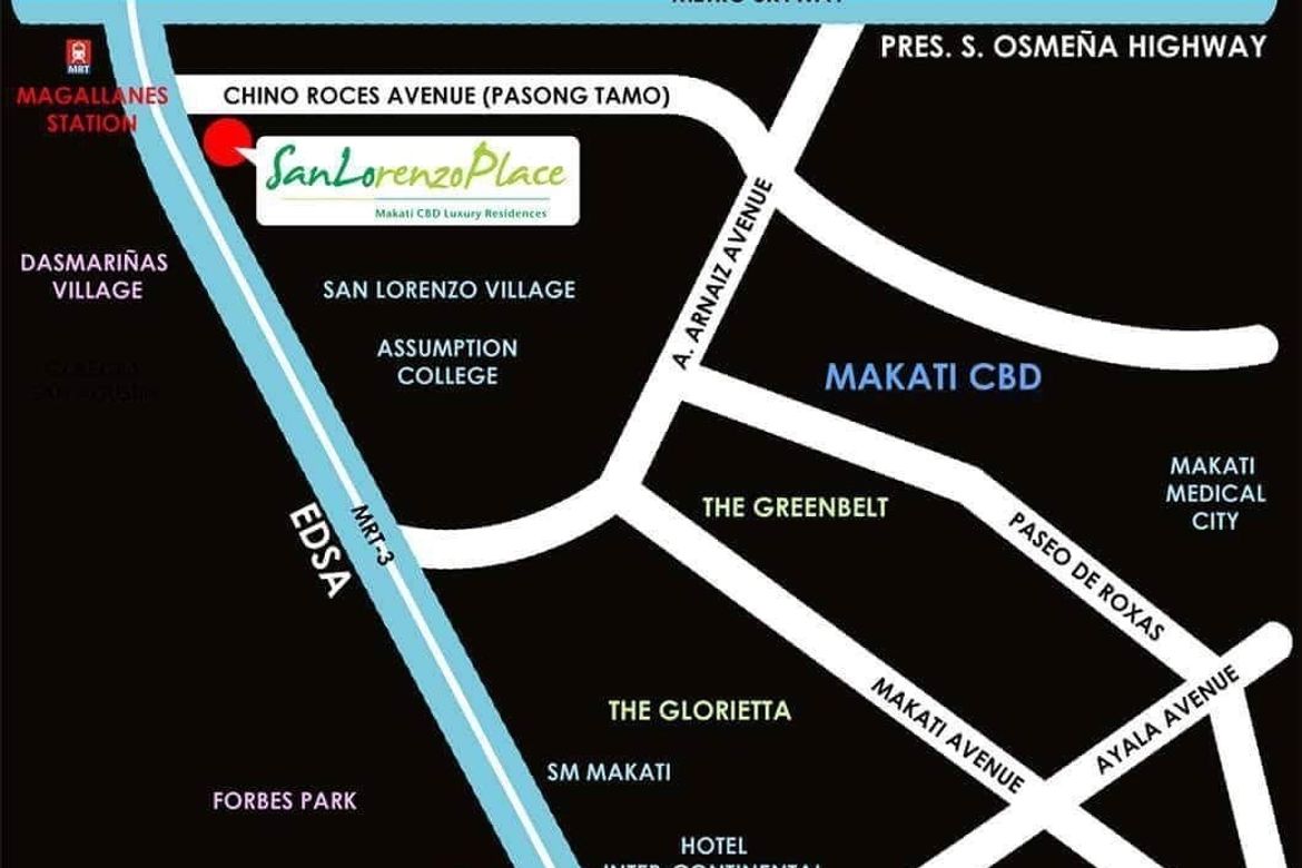 1 Bedroom Condo for Sale in San Lorenzo Place, Bangkal, Makati City near MRT-3 Magallanes – photo 9