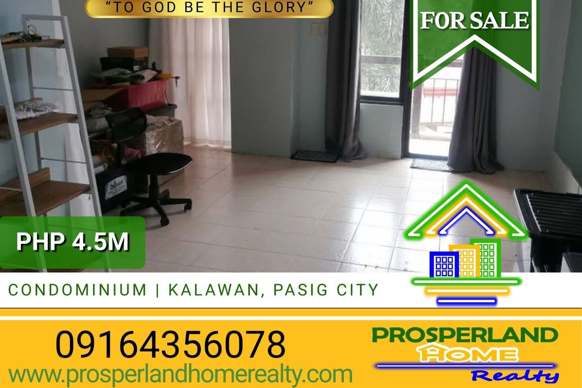 1 Bedroom Condo for Sale in San Nicolas, Pasig, Metro Manila