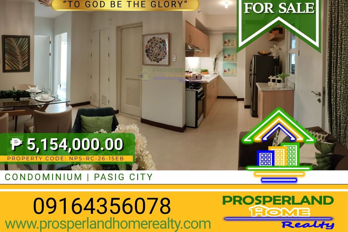 1 Bedroom Condo for Sale in San Nicolas, Pasig, Metro Manila