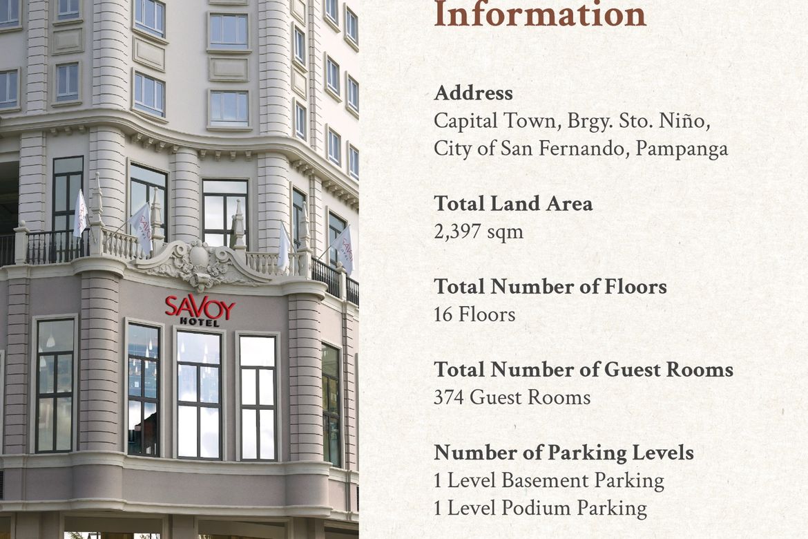 1 Bedroom Condo for Sale in Savoy Hotel Capital Town Pampanga, Santo Niño, San Fernando, Pampanga – photo 5