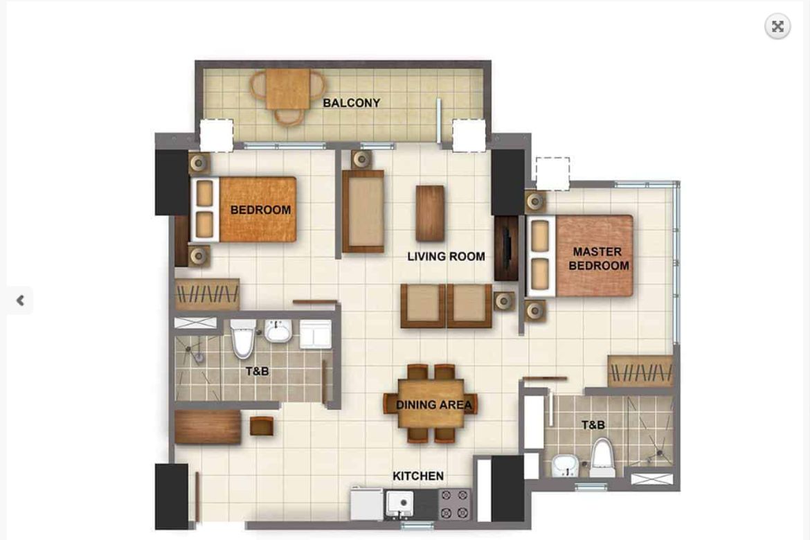 1 Bedroom Condo for Sale in Serin East Tagaytay, Silang Junction North, Tagaytay, Cavite – photo 7