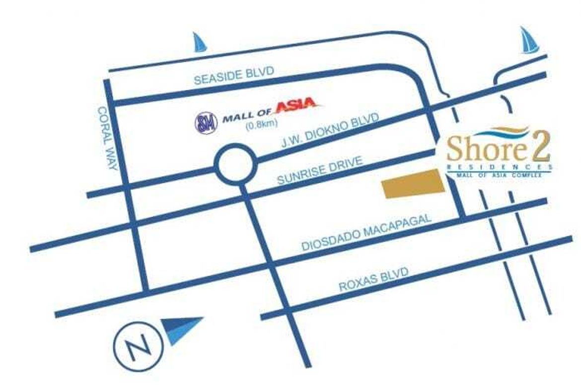 1 Bedroom Condo for Sale in Shore 2 Residences, Barangay 76, Pasay, Metro Manila near LRT-1 Libertad – photo 2
