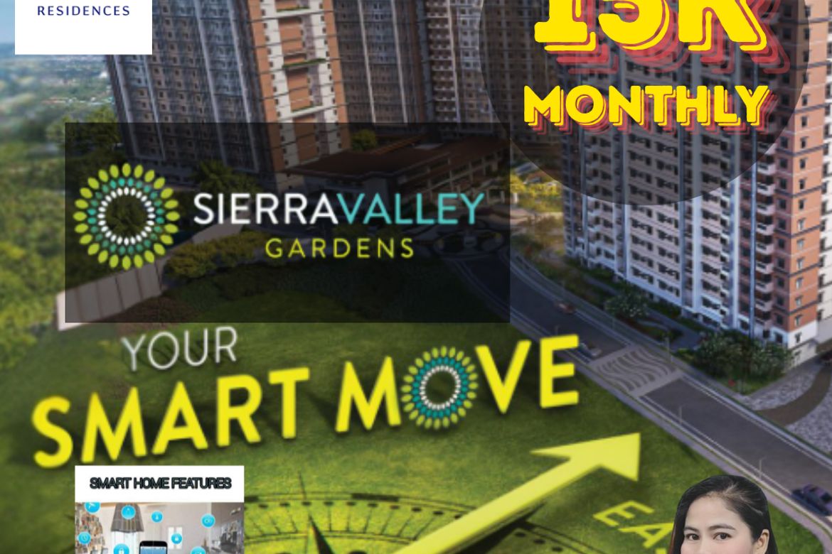 1 Bedroom Condo for Sale in Sierra Valley Gardens, San Juan, Cainta, Rizal