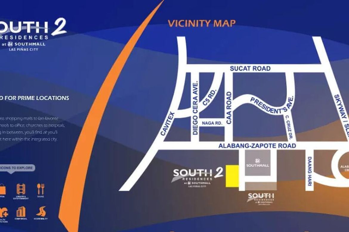 1 Bedroom Condo for Sale in South 2 Residences, Almanza Uno, Las Piñas, Metro Manila – photo 3