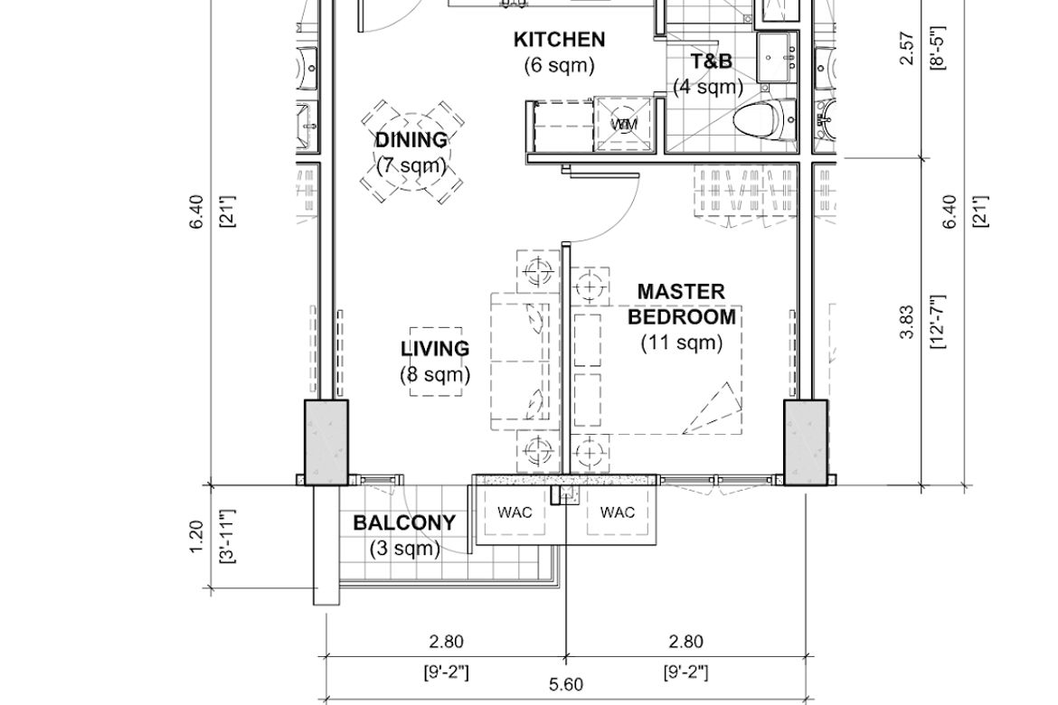 1 Bedroom Condo for Sale in Sucat, Muntinlupa, Metro Manila – photo 3