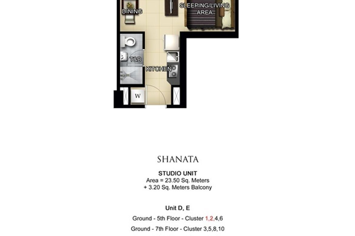 1 Bedroom Condo for Sale in Suntrust Shanata, Talipapa, Quezon City, Metro Manila – photo 4