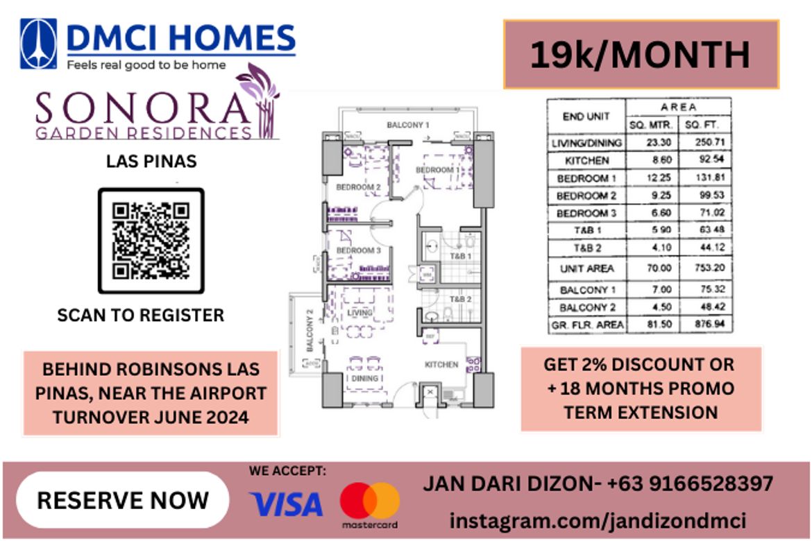 1 Bedroom Condo for Sale in Talon Tres, Las Piñas, Metro Manila – photo 3