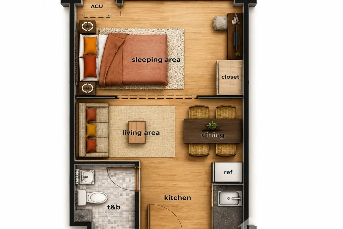 1 Bedroom Condo for Sale in The Linear, San Antonio, Makati City – photo 3