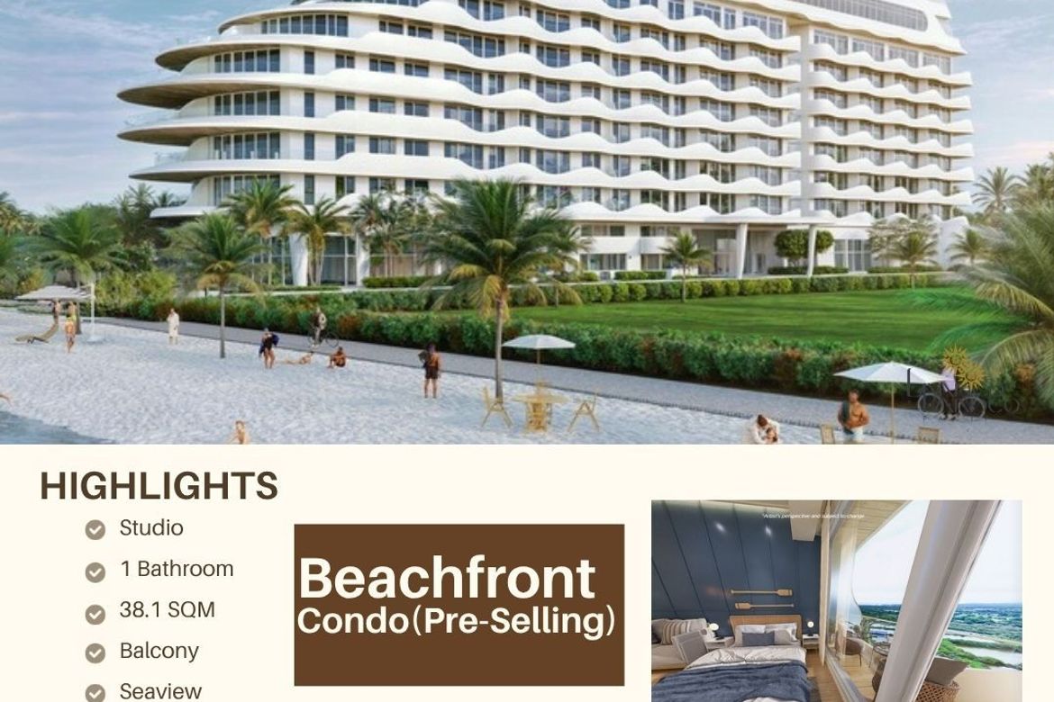1 Bedroom Condo for Sale in The Nautilus at CaSoBē, Santa Ana, Calatagan, Batangas