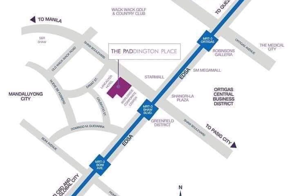 1 Bedroom Condo for Sale in The Paddington Place, Highway Hills, Mandaluyong, Metro Manila near MRT-3 Shaw Boulevard – photo 8