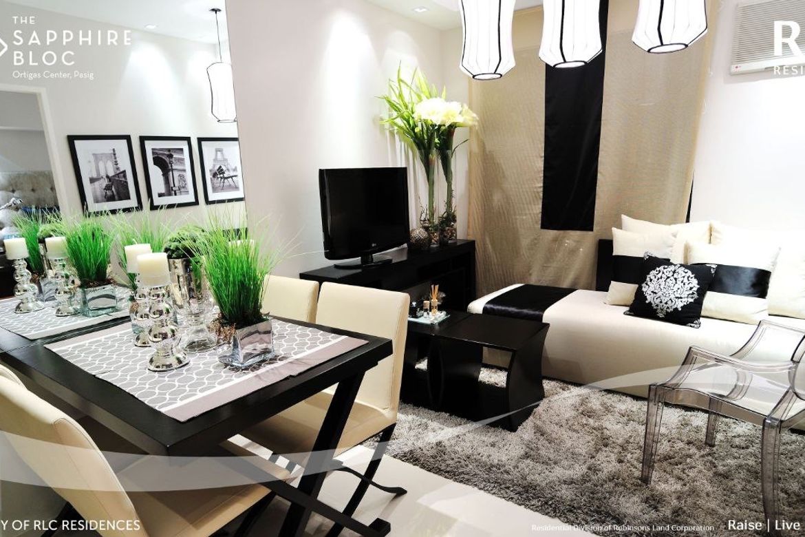 1 Bedroom Condo for Sale in The Sapphire Bloc  – South Tower, San Antonio, Pasig, Metro Manila near MRT-3 Ortigas