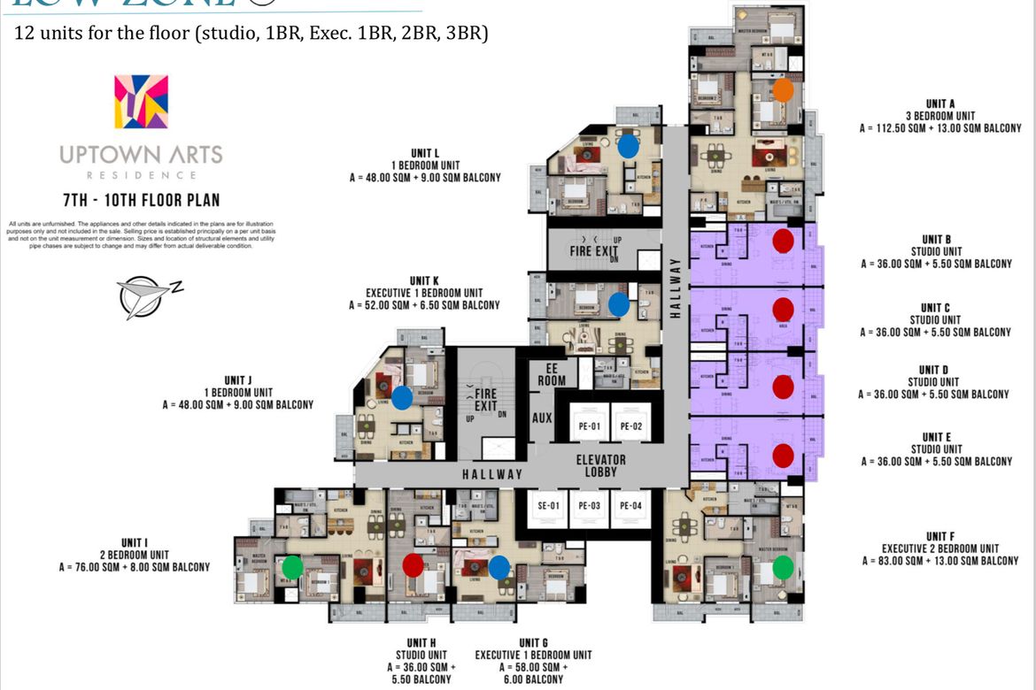 1 Bedroom Condo for Sale in Uptown Arts Residence, BGC, Taguig – photo 2