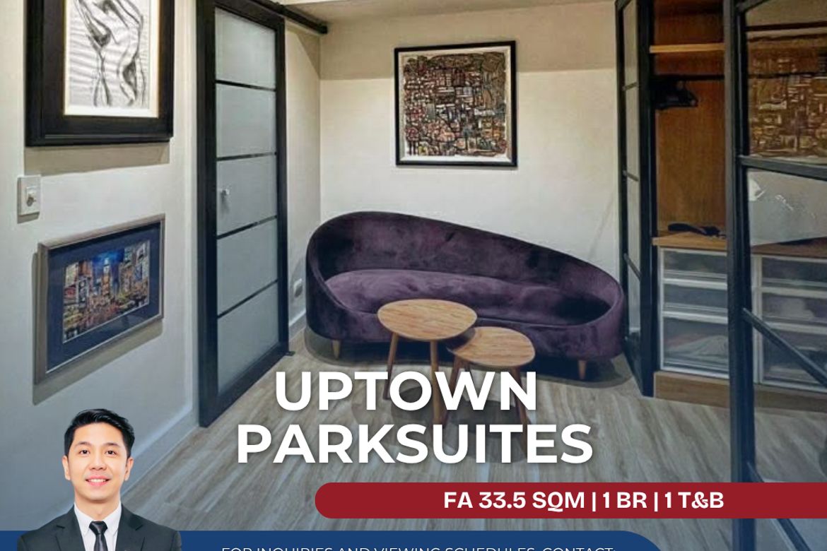 1 Bedroom Condo for Sale in Uptown Parksuites, BGC, Taguig