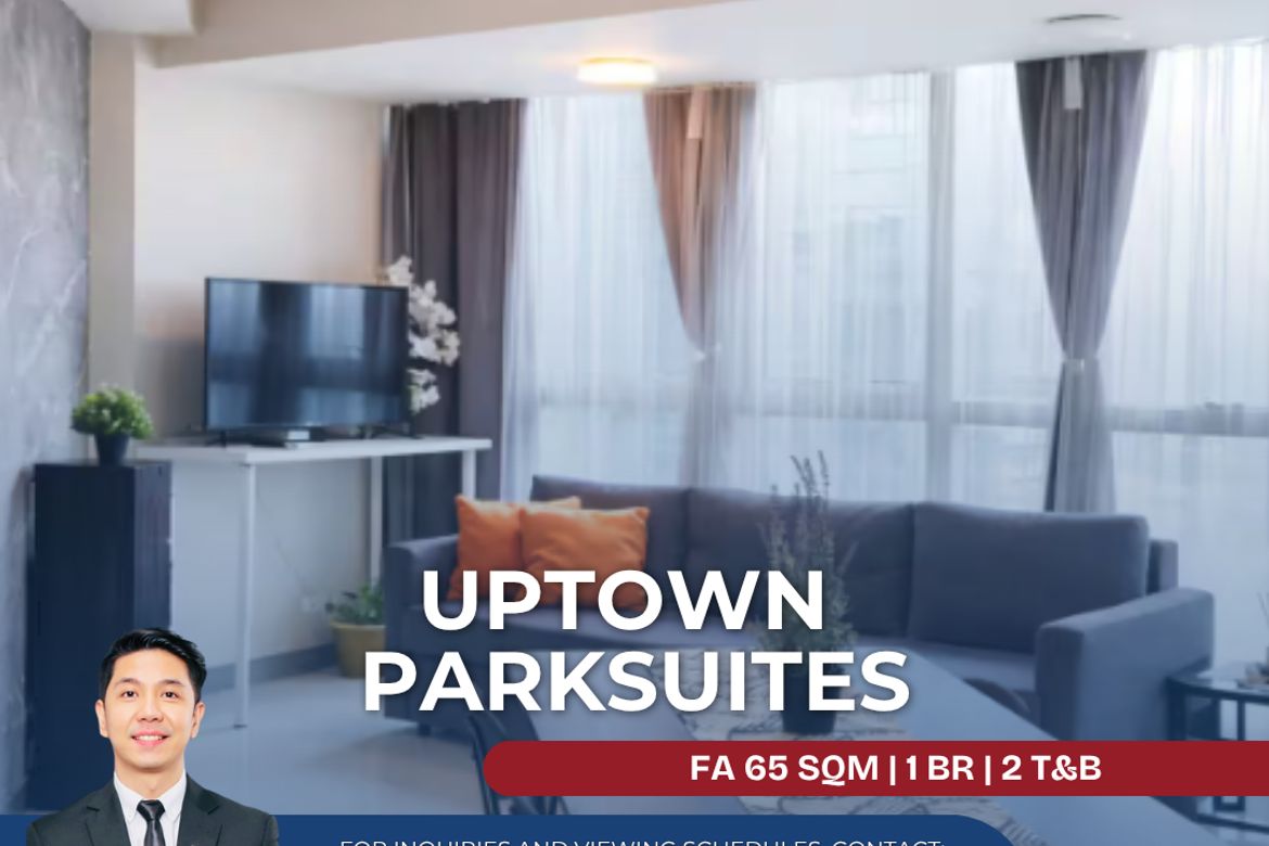 1 Bedroom Condo for Sale in Uptown Parksuites, BGC, Taguig, Metro Manila