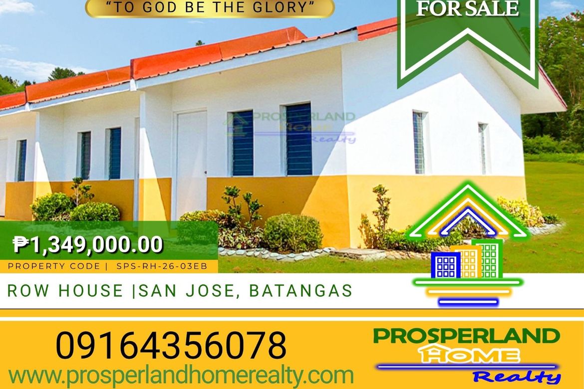 1 Bedroom House for Sale in Taysan, San Jose, Batangas
