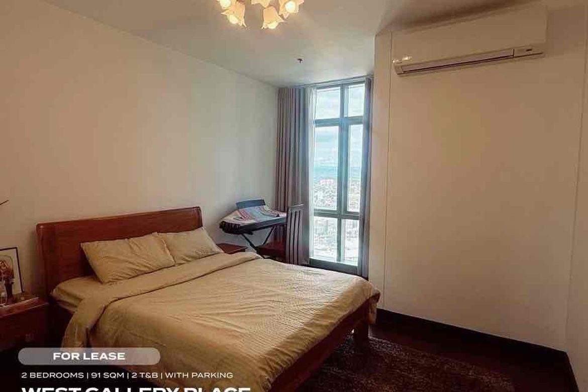 2 Bedroom Apartment for Rent in West Gallery Place, BGC, Taguig, Metro Manila