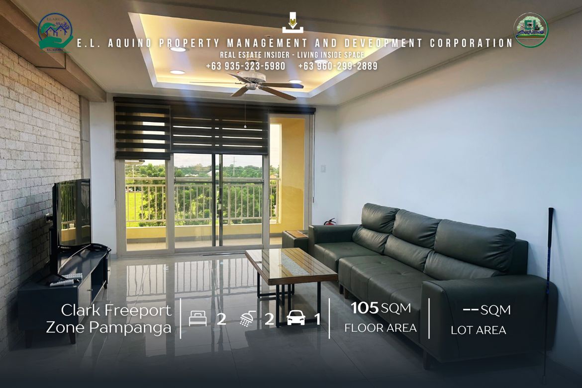 2 Bedroom Condo for Rent in Balibago, Angeles, Pampanga